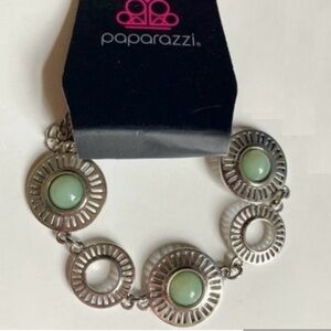 NWT Green and Silver Bracelet
